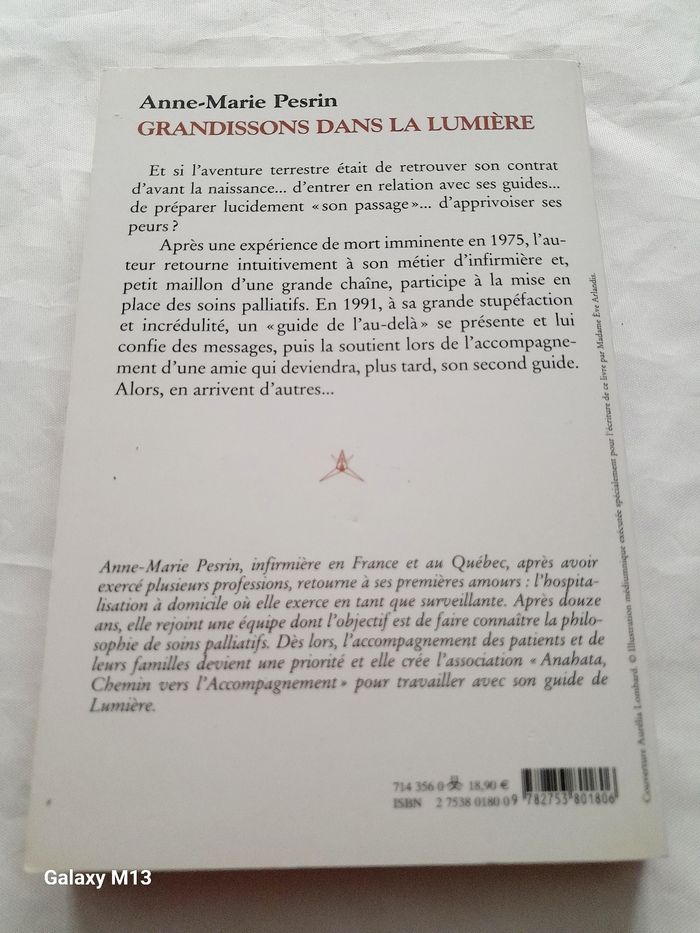 Grandissons dans la lumière Anne Marie Pesrin - photo numéro 3