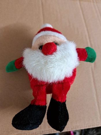 Petite peluche père Noël