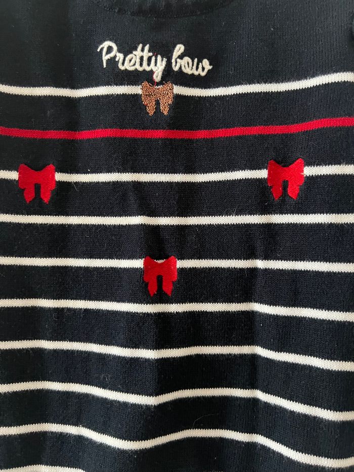 Pull bleu marine - photo numéro 3