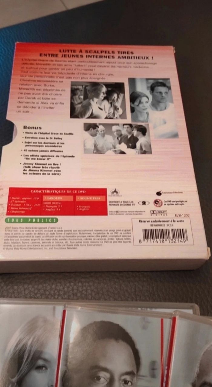 Coffret DVD grey's anatomy saison 2 - photo numéro 2