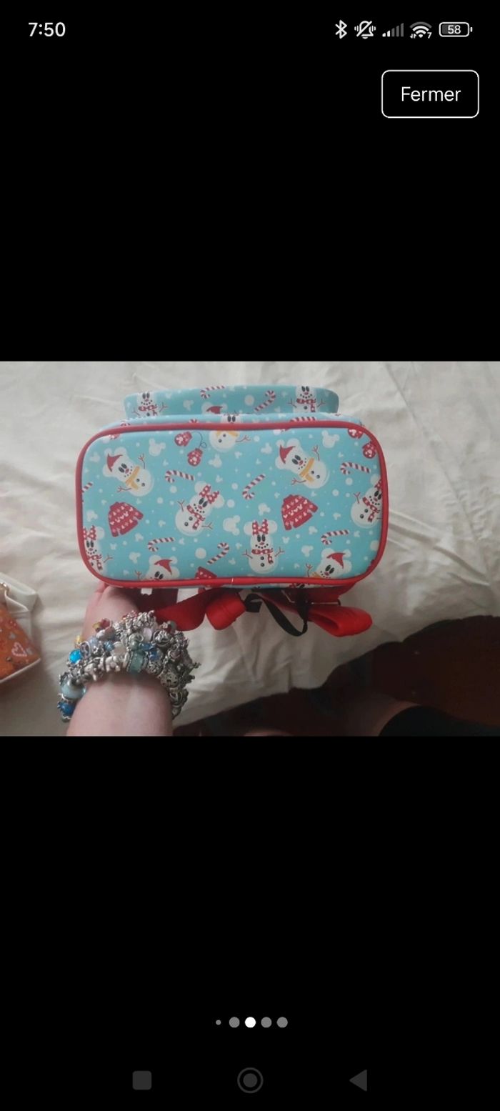 Loungefly Disney Noël Bonhommes de neige - photo numéro 8