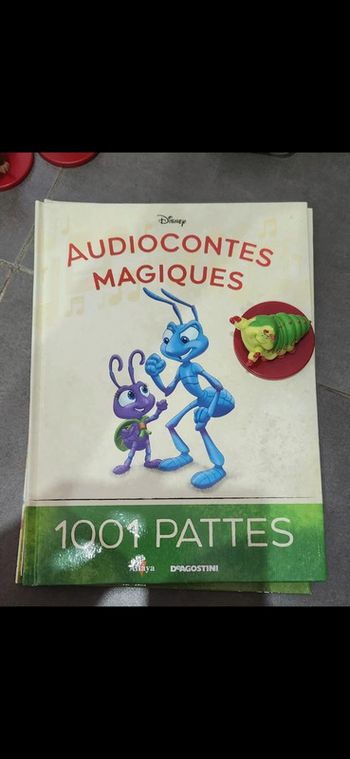 Numéro36 Livre + figurine édition audiocontes Magiques Altaya édition disney audio compte conte