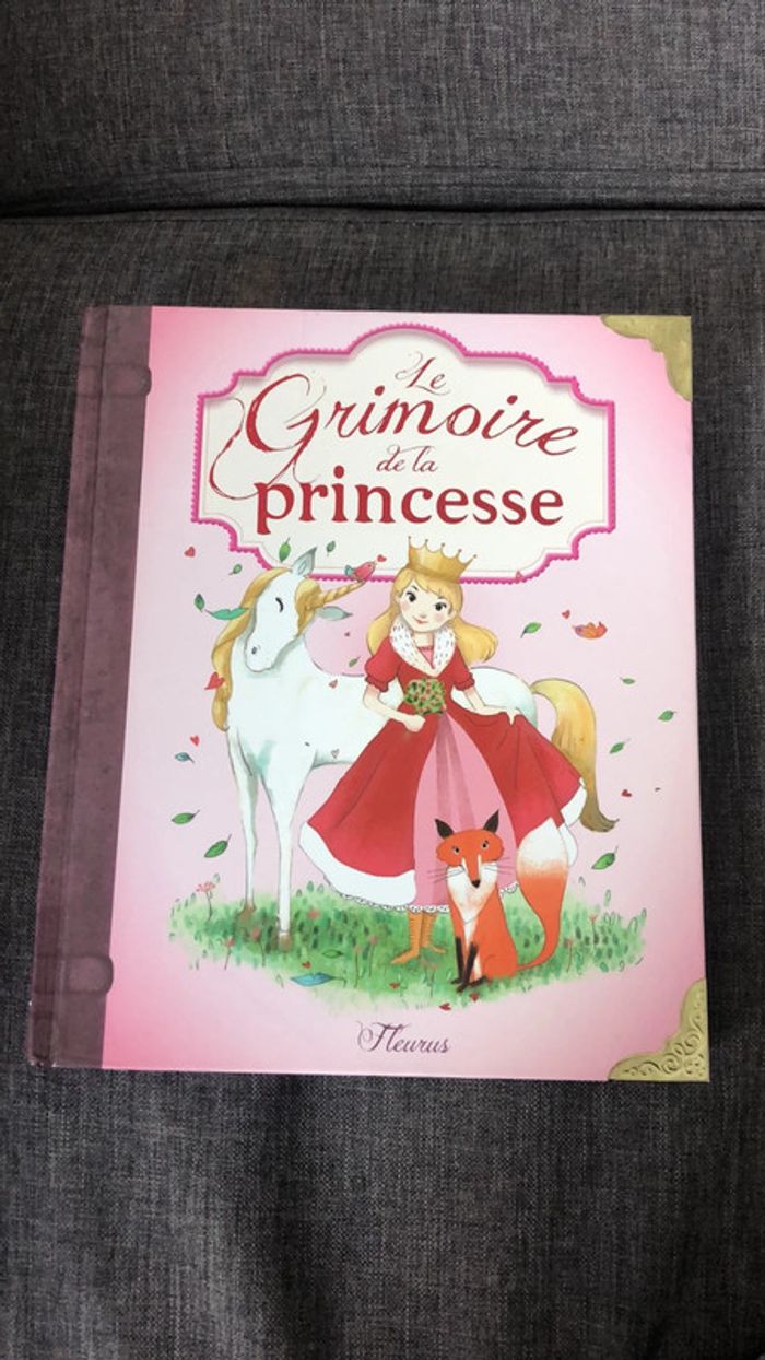 Livres « le grimoire de la princesse » et livre «princesses et fées »