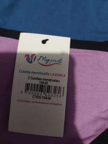 Culotte lavable
