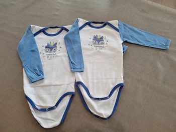 Lot de 2 bodys, absorba, taille 2 ans