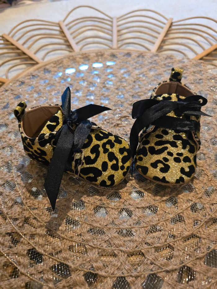 Chaussures bébé leopard - photo numéro 2