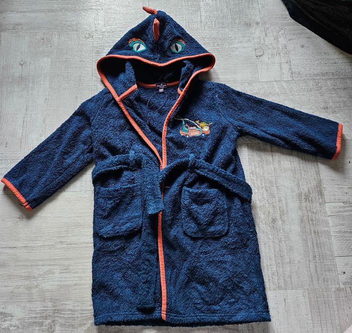 Peignoir coton sergent major