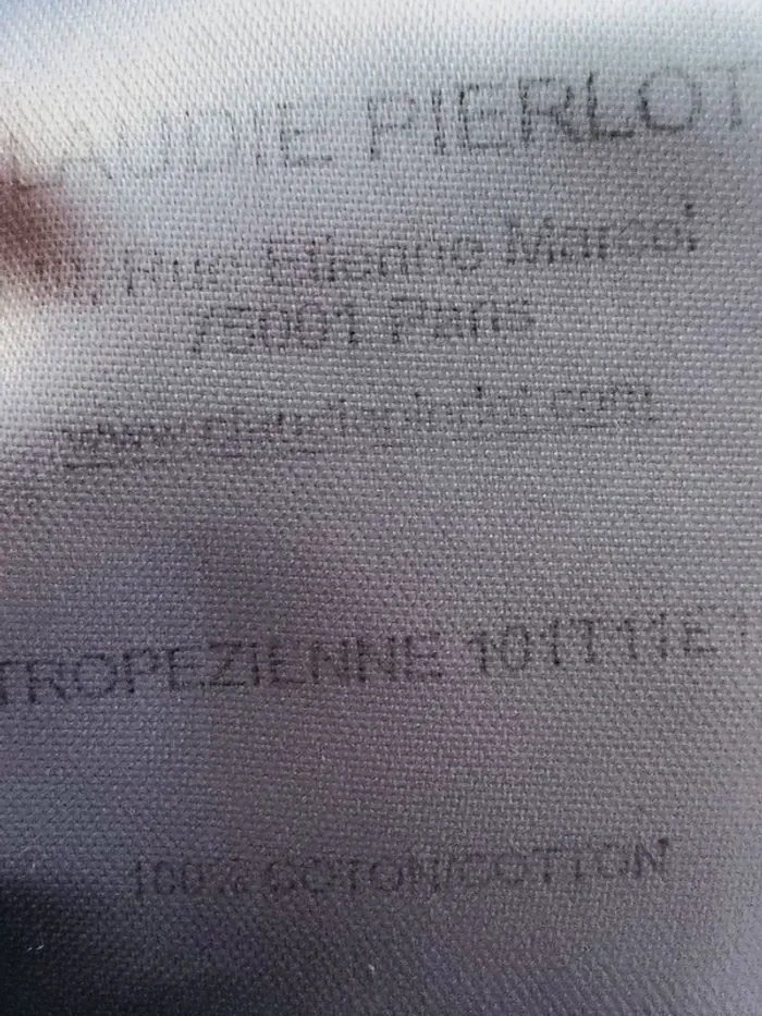 Robe droite courte manches courtes col claudie Claudie Pierlot modèle Tropezienne T1/36/S - photo numéro 8
