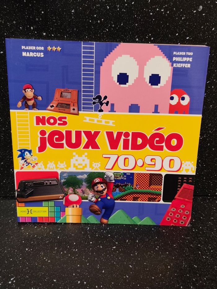 Livre Marcus sur les jeux vidéos années 70 90
