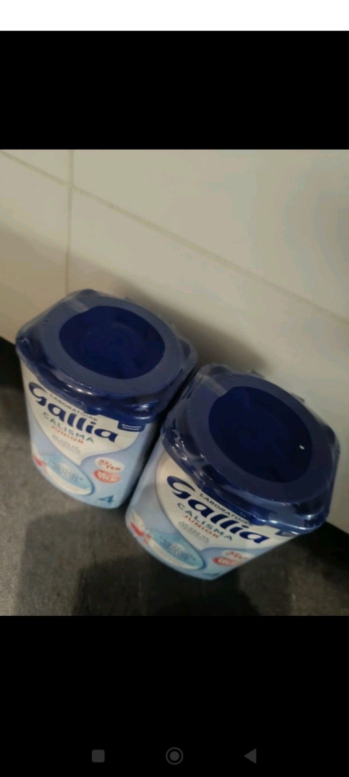 Lot Lait Gallia junior 4 - photo numéro 3