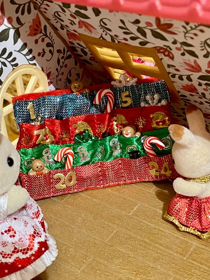 Calendrier de l’Avent pour noël  Sylvanian