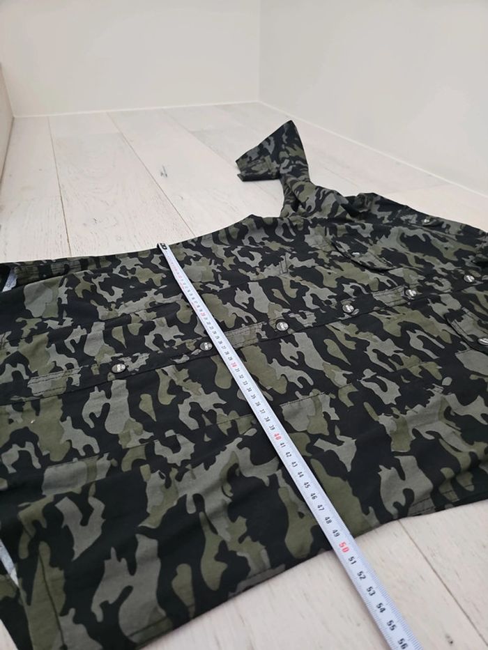 Chemise camouflage Angelo Litrico taille M - photo numéro 12