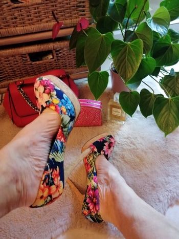 Escarpins 👠 talon liège Vintage CLOSER