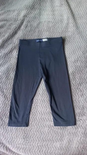 Leggings 3/4 okaïdi t6 marine