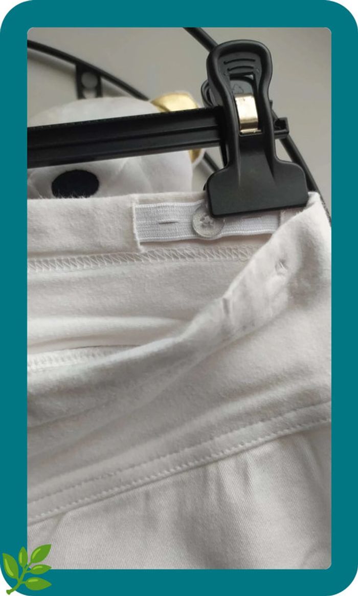 Pantacourt de grossesse blanc Cocoon taille 44 - photo numéro 4