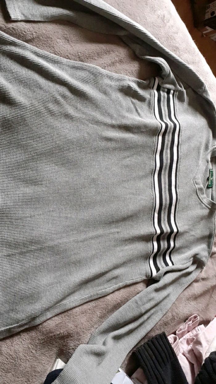 Pull gris - photo numéro 5