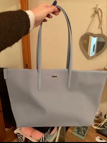 Sac Lacoste femme Bleu