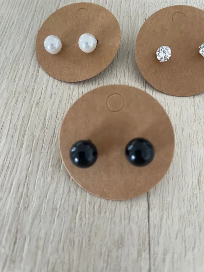 Lot de boucles d’oreilles neuves - photo numéro 4