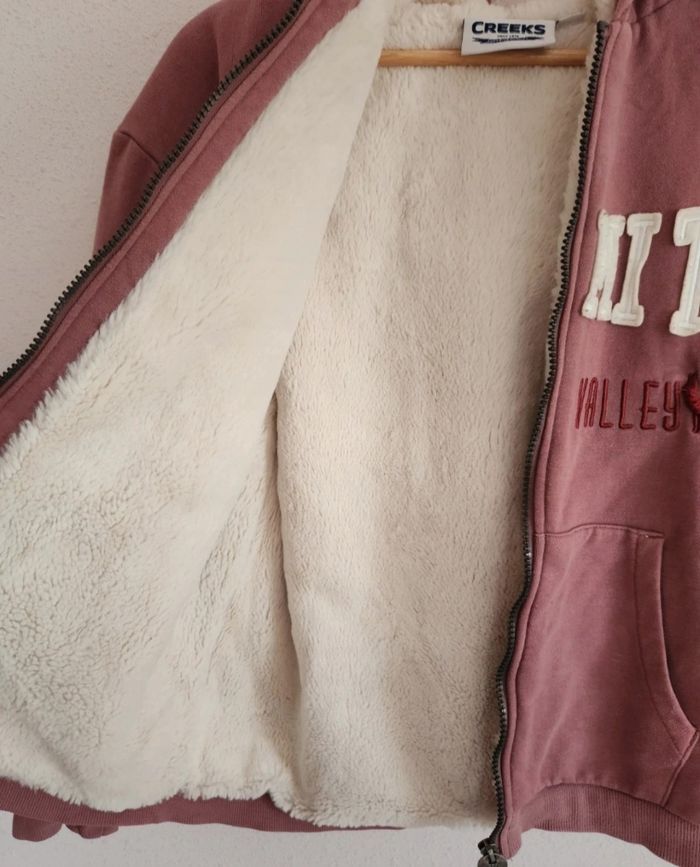 Veste zippée Creeks – Fille 16 ans, vieux rose - photo numéro 7