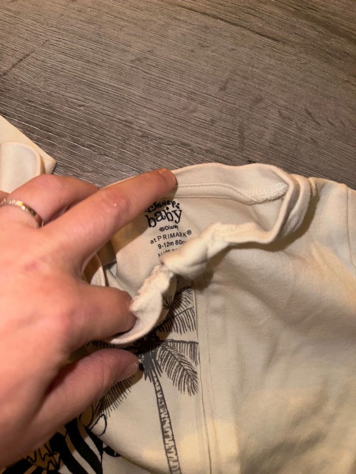 Pyjama primark 12 mois Disney le roi lion - photo numéro 5