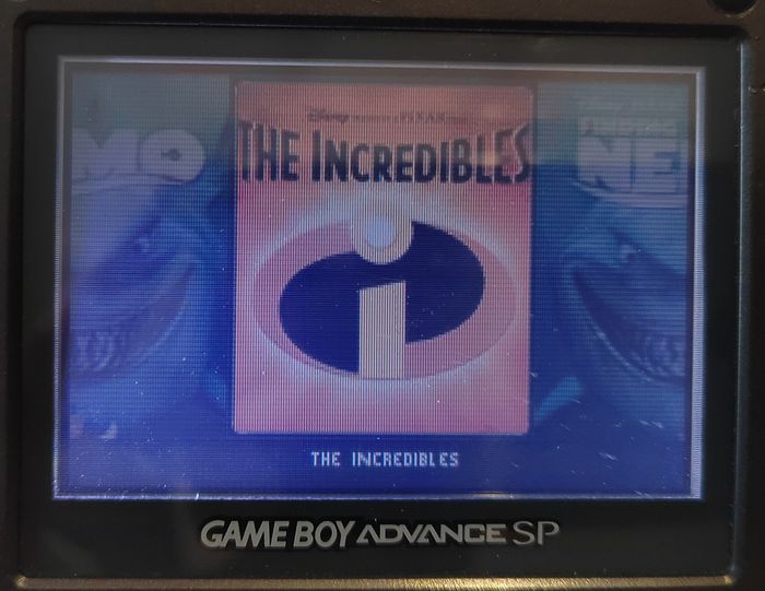 Disney Pixar Finding Nemo + The Incredibles UKV Nintendo Gameboy Advance GBA - photo numéro 3