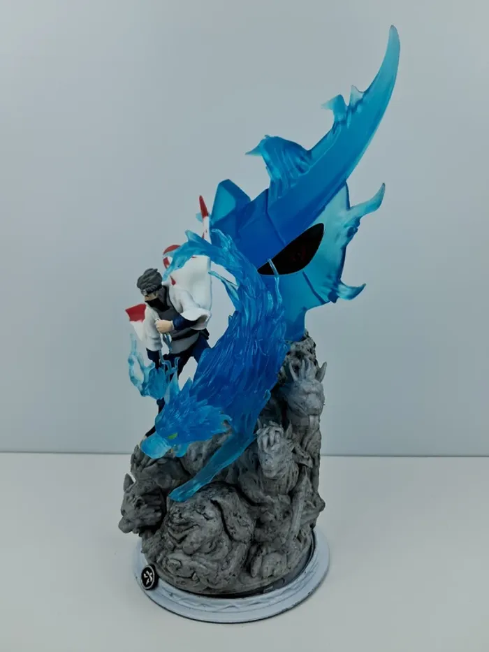 Figurine épique Kakashi Hatake de Naruto - Cape de Minato & Kamui Raikiri - photo numéro 5