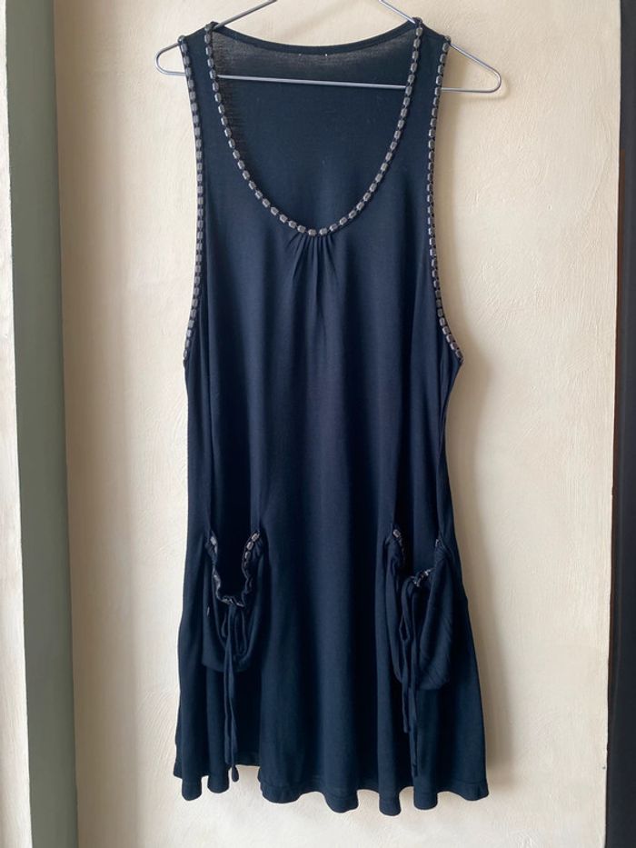 Robe noire fluide L - photo numéro 5