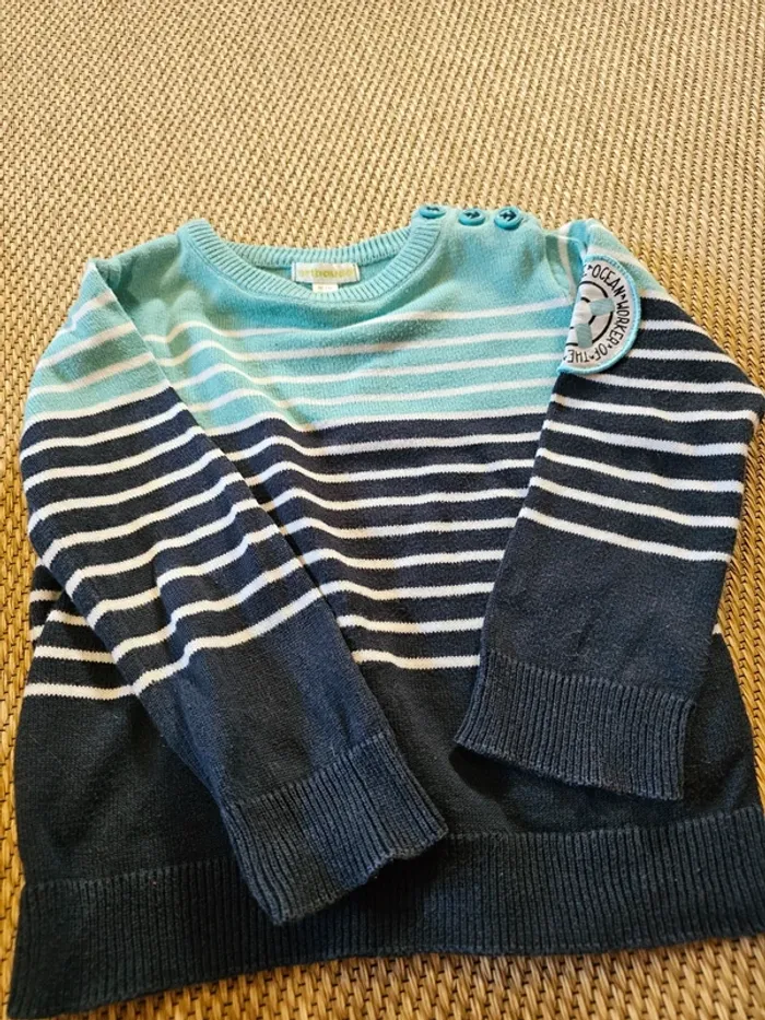 Pull mi saison 2 ans vertbaudet