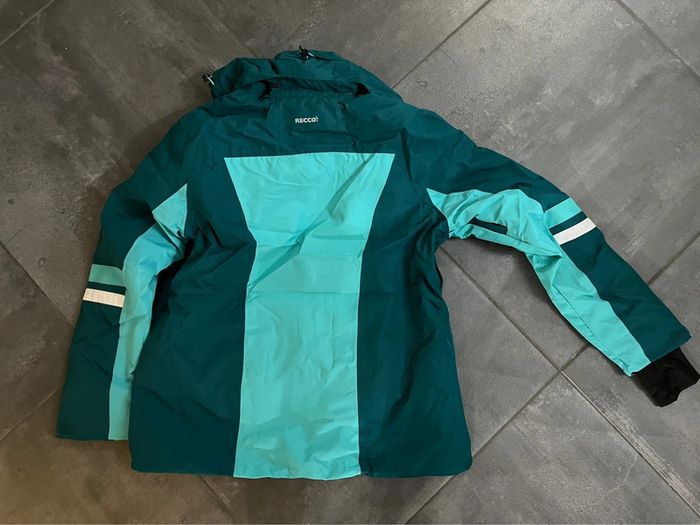 Manteau de ski femme Recco bleu turquoise taille XL - photo numéro 12