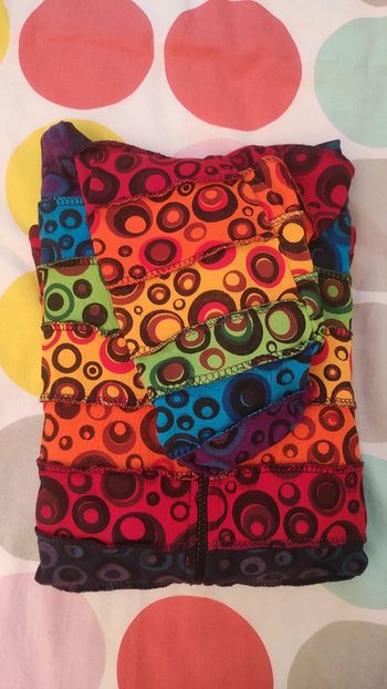 Superbe gilet multicolore neuf taille M/L