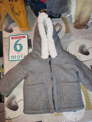 Manteau fourrure hiver mixte