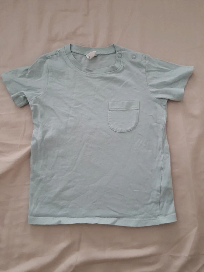 T shirt coton été bébé enfant garçon 92cm 1an et demi- 2 ans- h&mn