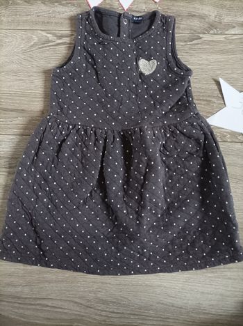 Robe Kiabi coeur 3 ans