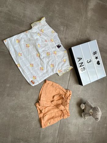 Ensemble citron 🍋 short