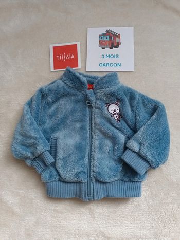 Gilet polaire 3 mois tissaia