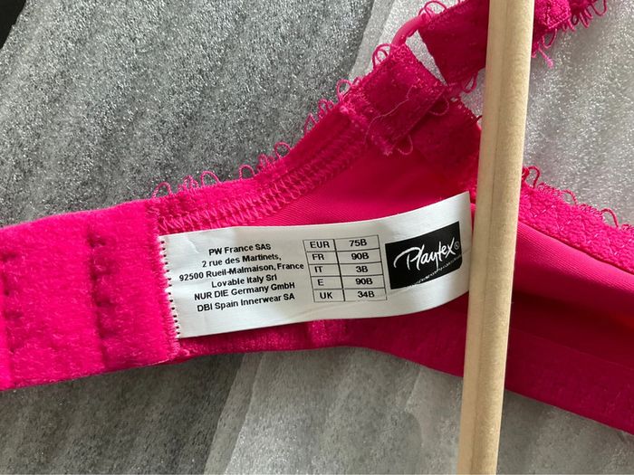 Soutien-gorge rose Playtex neuf - photo numéro 6