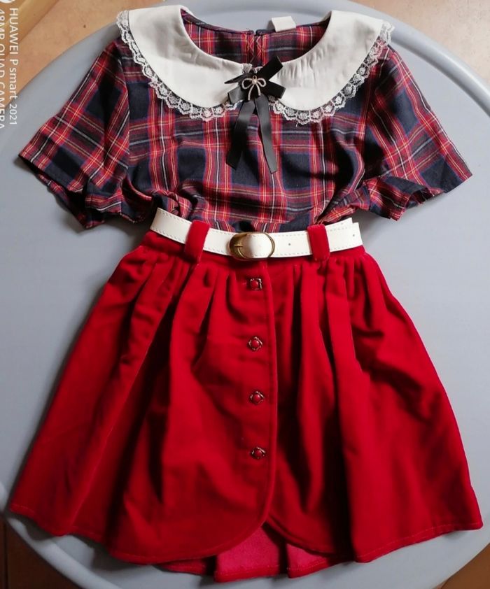 Ensemble élégant fillette 8ans