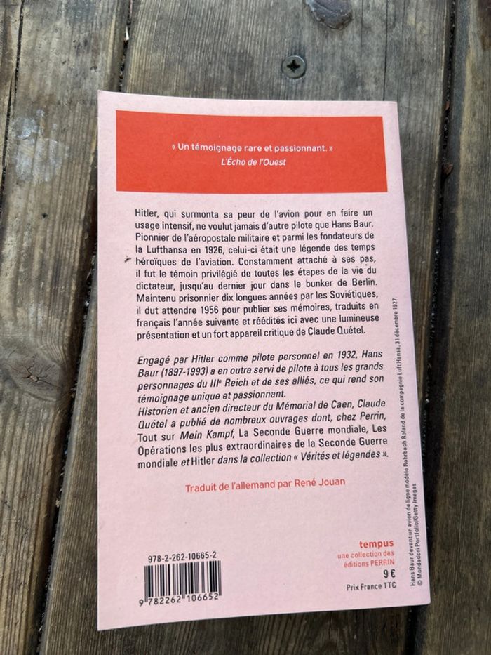 J’étais le pilote de Hitler - photo numéro 2