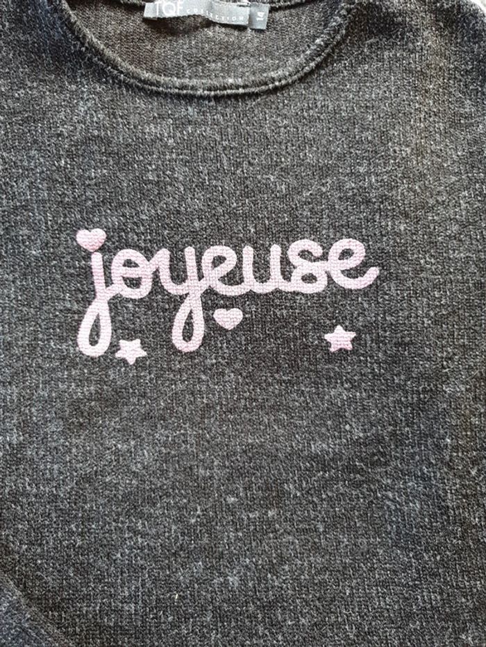 Pull léger 14 ans gris - photo numéro 2