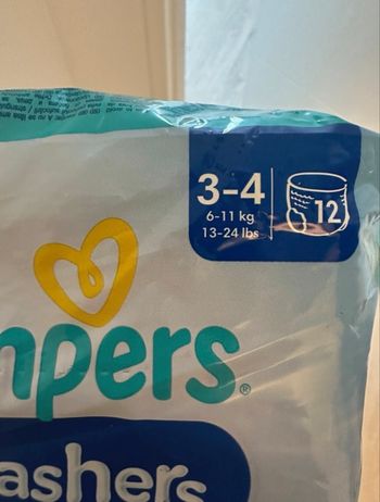 Lot de 2 paquets de couches d’eau Pampers 