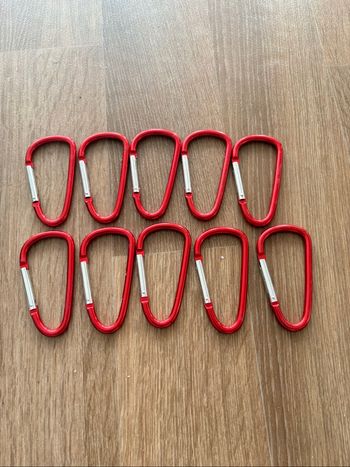 lot de 10 mousqueton