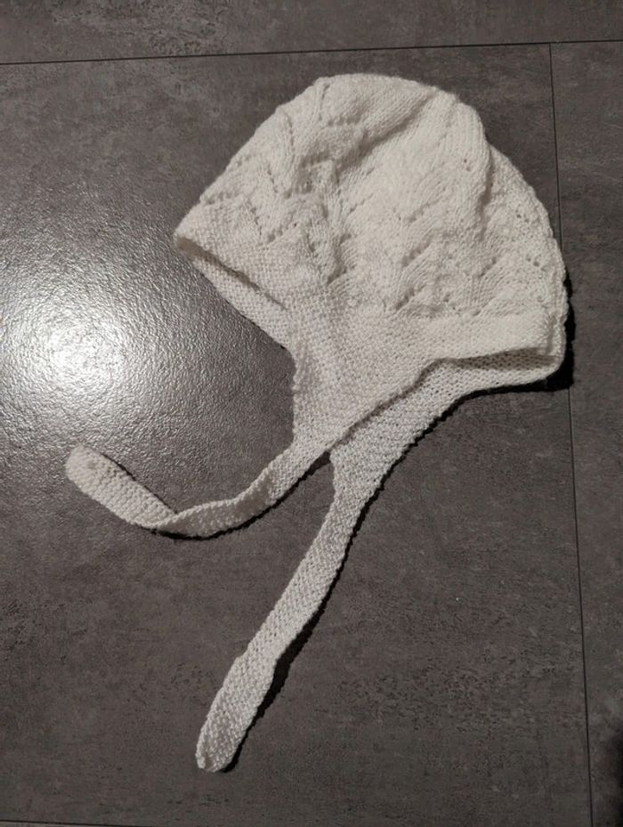 Bonnet béguin vintage 6 mois