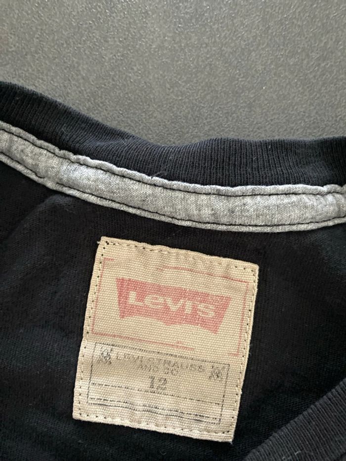 Lévis tee shirt haut vêtement fille garçon 12 ans - photo numéro 4