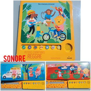 Livre sonore Milan, Des chansons à écouter, Petites comptines Reggae