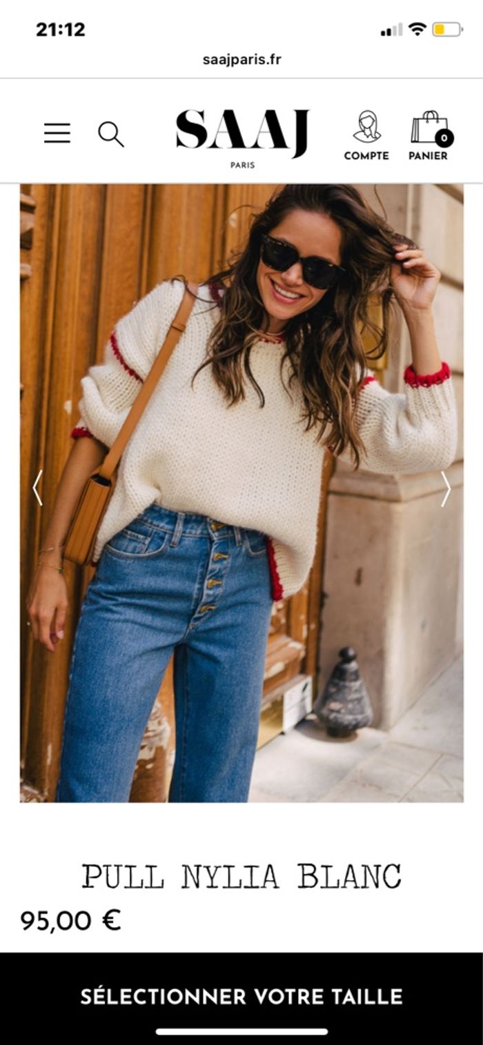 Pull Saaj  10% alpaga - photo numéro 3