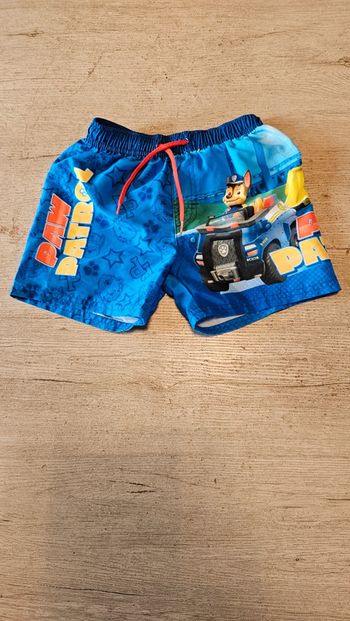 Short de bain garçon Paw Patrol, 6/7 ans, nickel