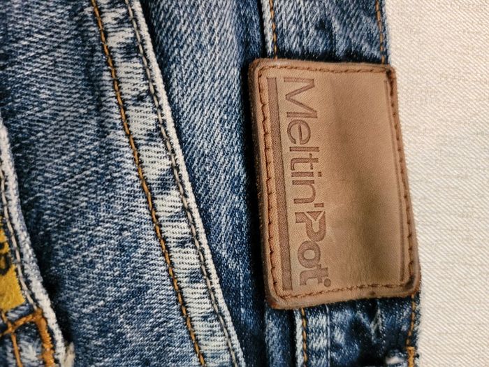 Jean meltin'Pot, W26 L34, style MESH - photo numéro 9