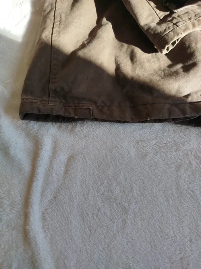 Parka homme vintage Tommy Hilfiger Denim marron taille S - photo numéro 17
