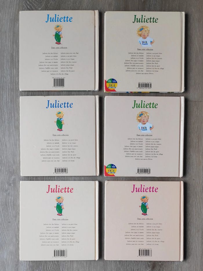 Lot 6 livres Juliette - photo numéro 2