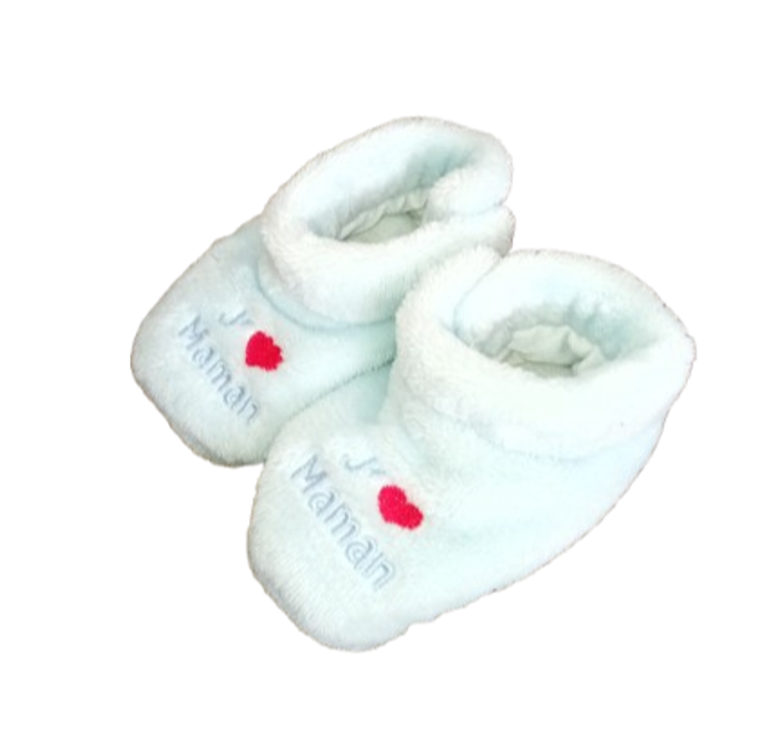 chausson bébé 18/19 J'aime maman - photo numéro 3